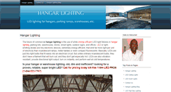 Desktop Screenshot of hangarlighting.com
